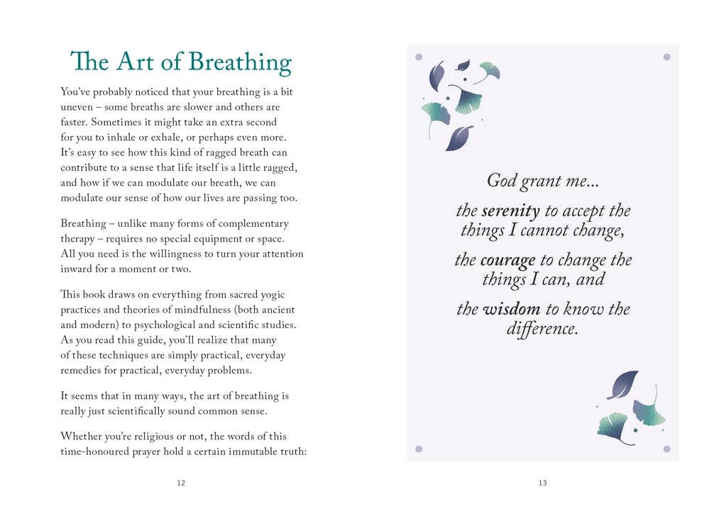 The Little Book of Breathing by Una L. Tudor (Hardback)