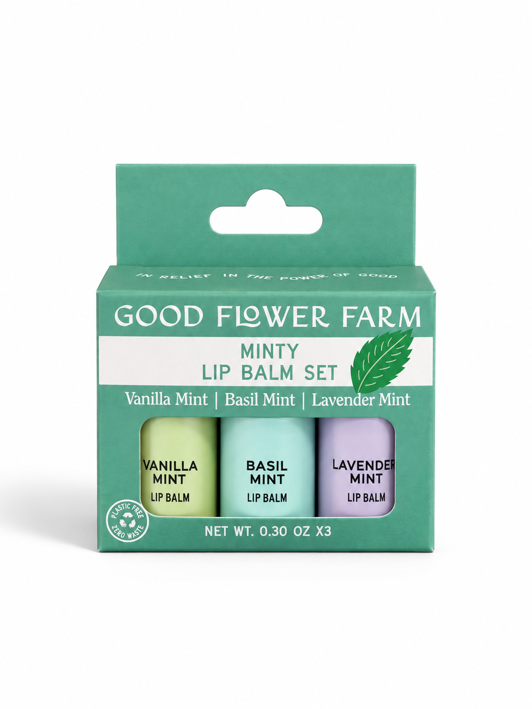 Minty Lip Balm Gift Set 🌿 3 Lip Balms