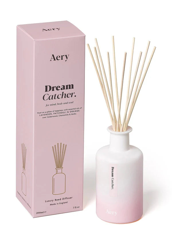 Dream Catcher Reed Diffuser - Lavender Patchouli and Orange - Aery Living Close Up