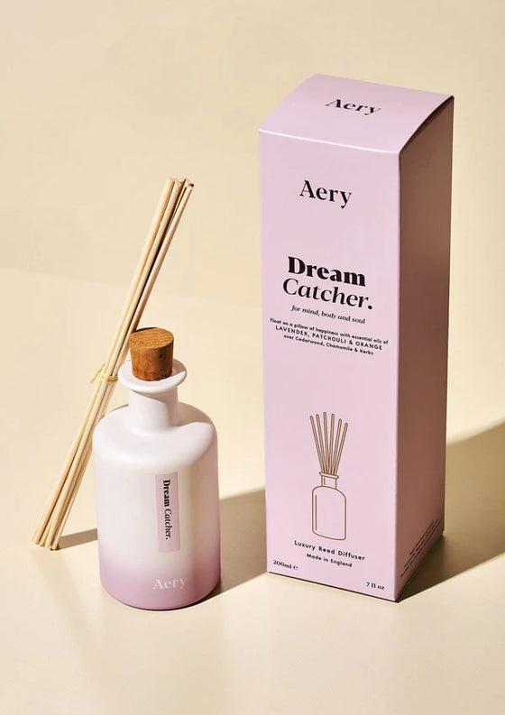 Dream Catcher Reed Diffuser - Lavender Patchouli and Orange - Aery Living