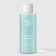 Dope Skin Co. AHA/BHA Cleanser bottle on a white background