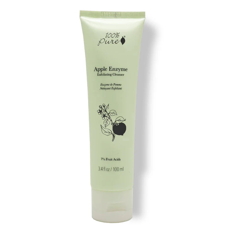 Apple Enzyme Exfoliating Cleanser - 100% Pure-Live in the Light Naturally Ltd