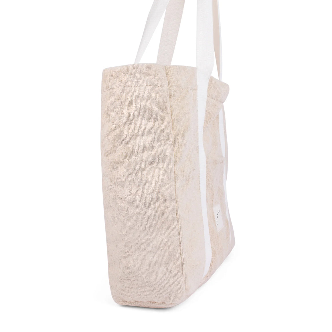 Terry Towelling Tote - Avocado Zinc