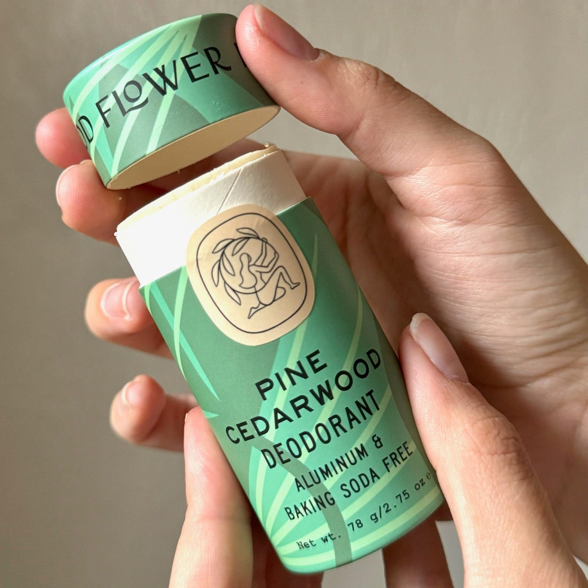 Pine Cedarwood Natural Deodorant - Good Flower Farm