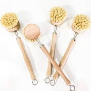 Bamboo Sisal Dish Brush - Smile Boutiques with sustainable bamboo handles and plant-fibre sisal bristles.
