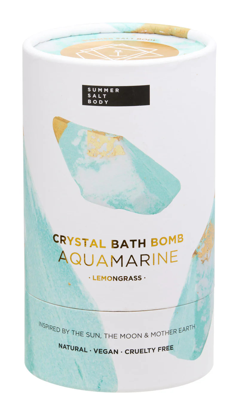 Aquamarine Bath Bomb - Lemongrass