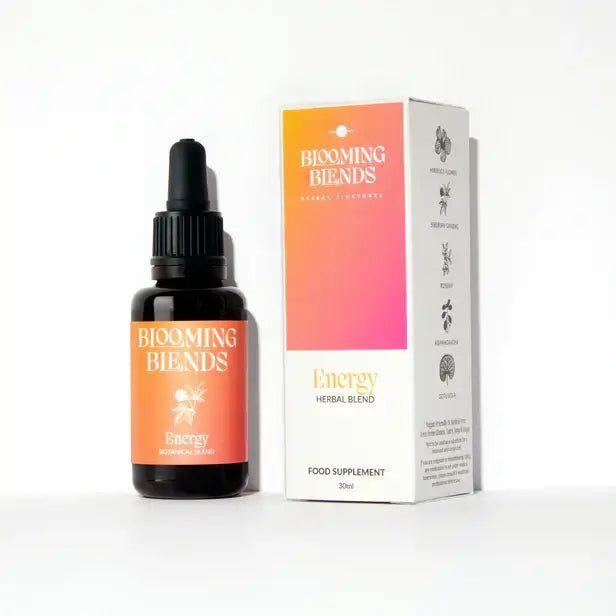 Energy Herbal Tincture 30ml - Blooming Blends-Live in the Light Naturally Ltd