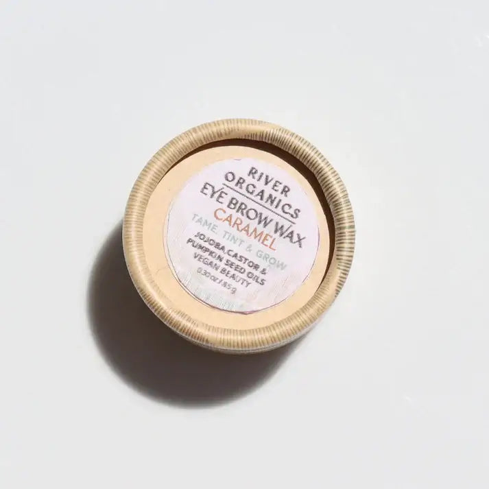 Brow Wax – Tame, Tint & Grow Carmel 8.45g | River Organics