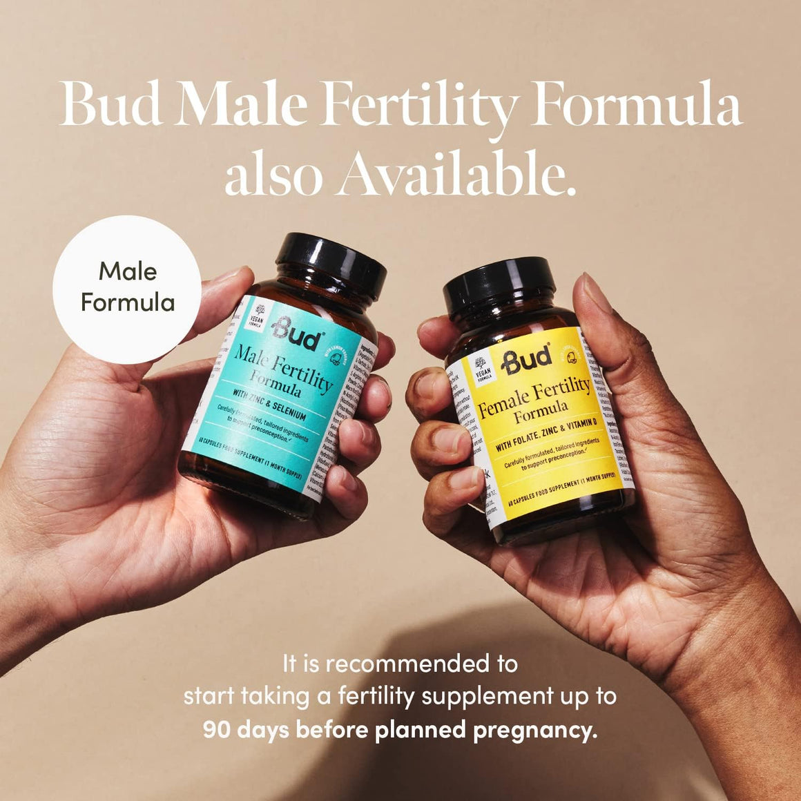 Bud Fertility & Beyond Formula for Women (60 Capsules)