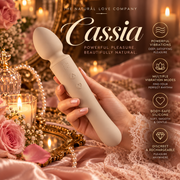 Cassia | Dual-ended and Curved Wand Vibrator