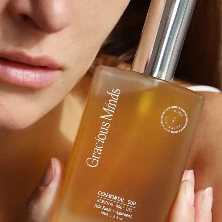 Ceremonial Oud Remedial Body Oil - Gracious Minds