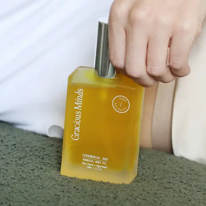 Ceremonial Oud Remedial Body Oil - Gracious Minds