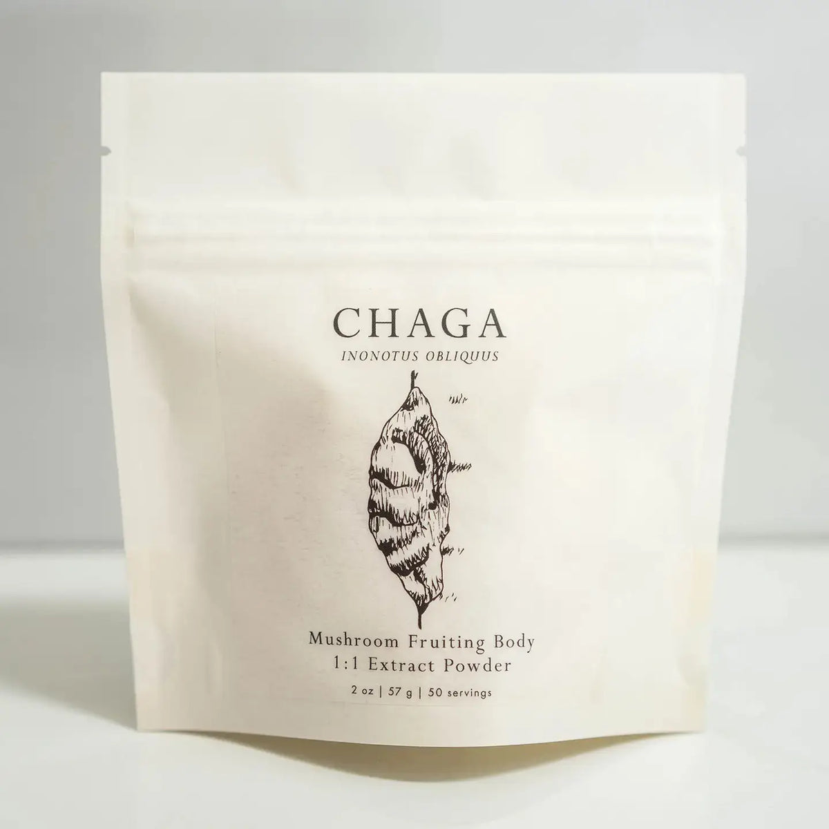 Chaga Powder - Organic 1:1 Extract