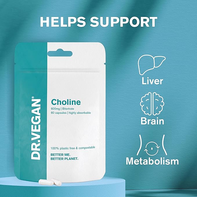 DR.VEGAN Choline, 60 Capsules