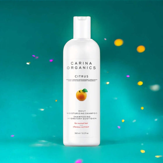 Citrus Daily Moisturising Shampoo 360ml - Carina Organics