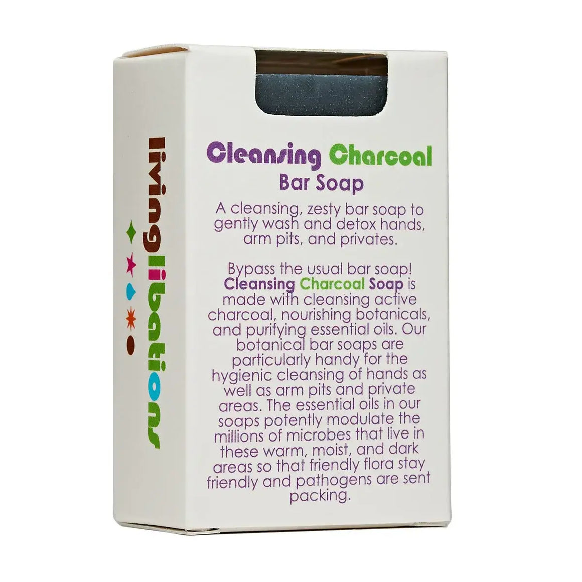 Cleansing Charcoal Soap - Living Libations