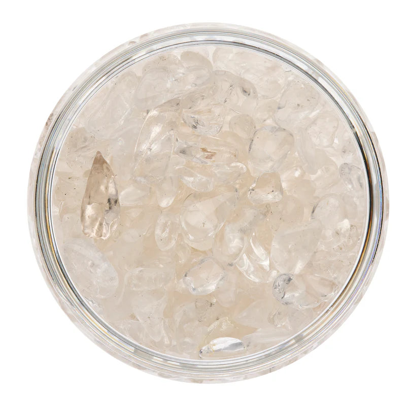 Clear Quartz Crystal Chips 130g