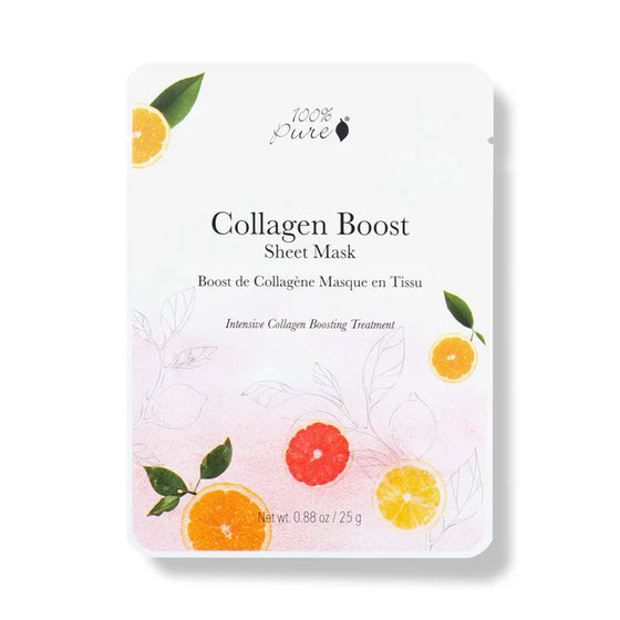 Collagen Boost Sheet Mask - 100% Pure