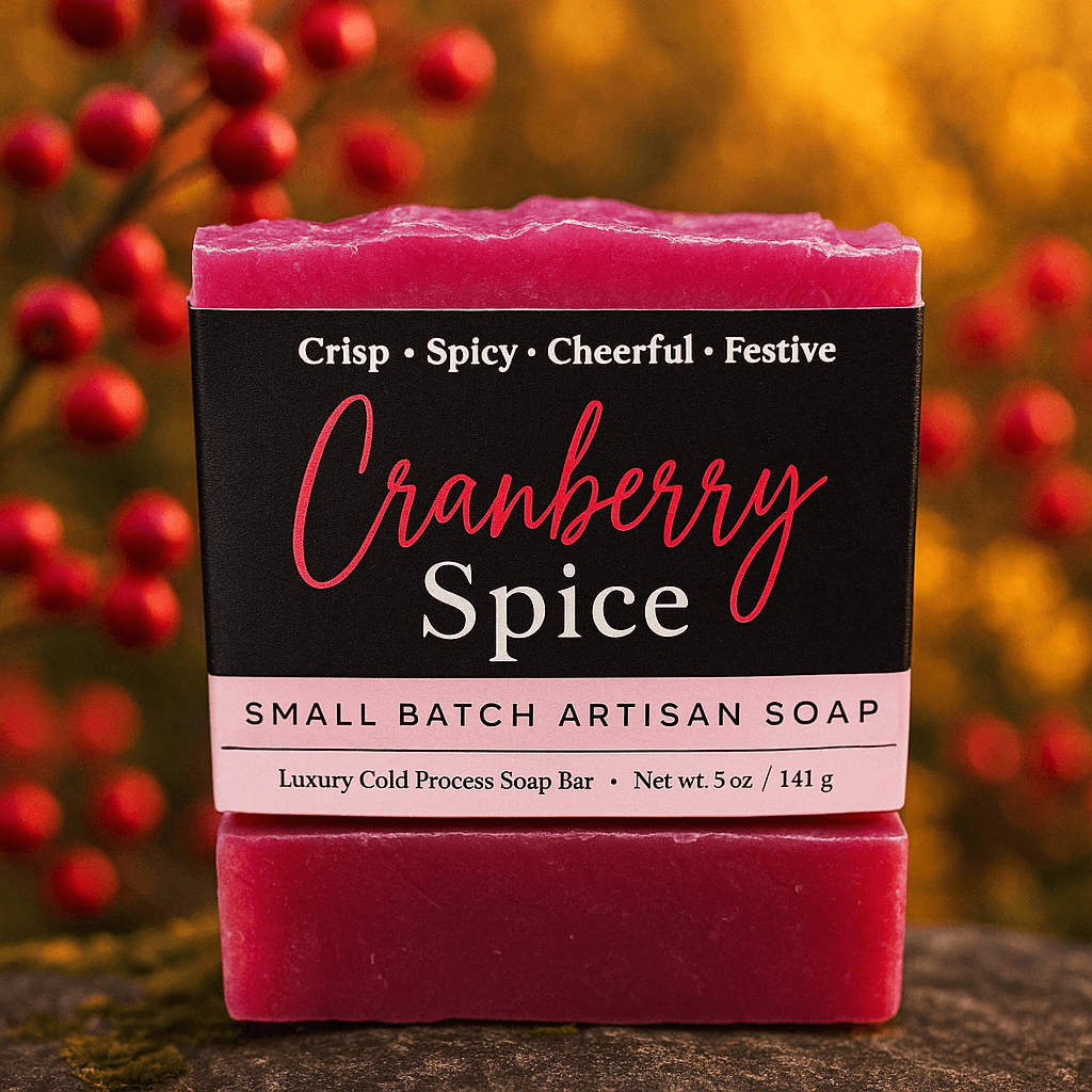 Cranberry Spice Soap Bar - Soap Boutique