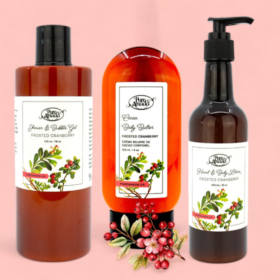 Frosted Cranberry Collection - Bath & Body - Pure Anada