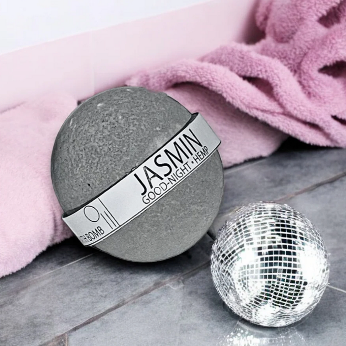 Goodnight Jasmine & Hemp Oil Bath Bomb