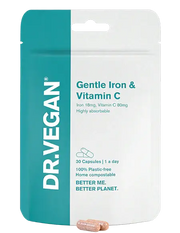 DR.VEGAN Gentle Iron & Vitamin C, 30 caps