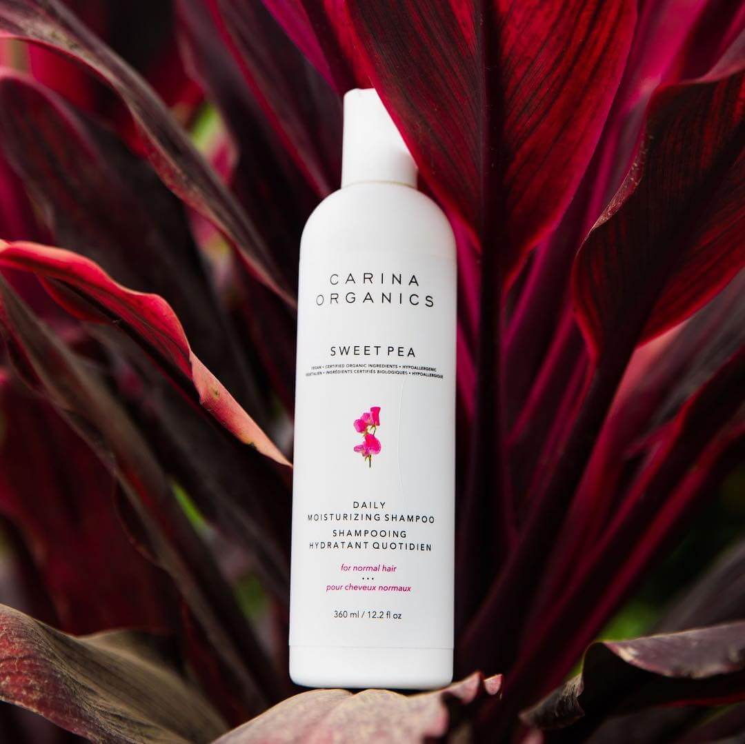 Sweet Pea Daily Moisturising Shampoo 360ml - Carina Organics
