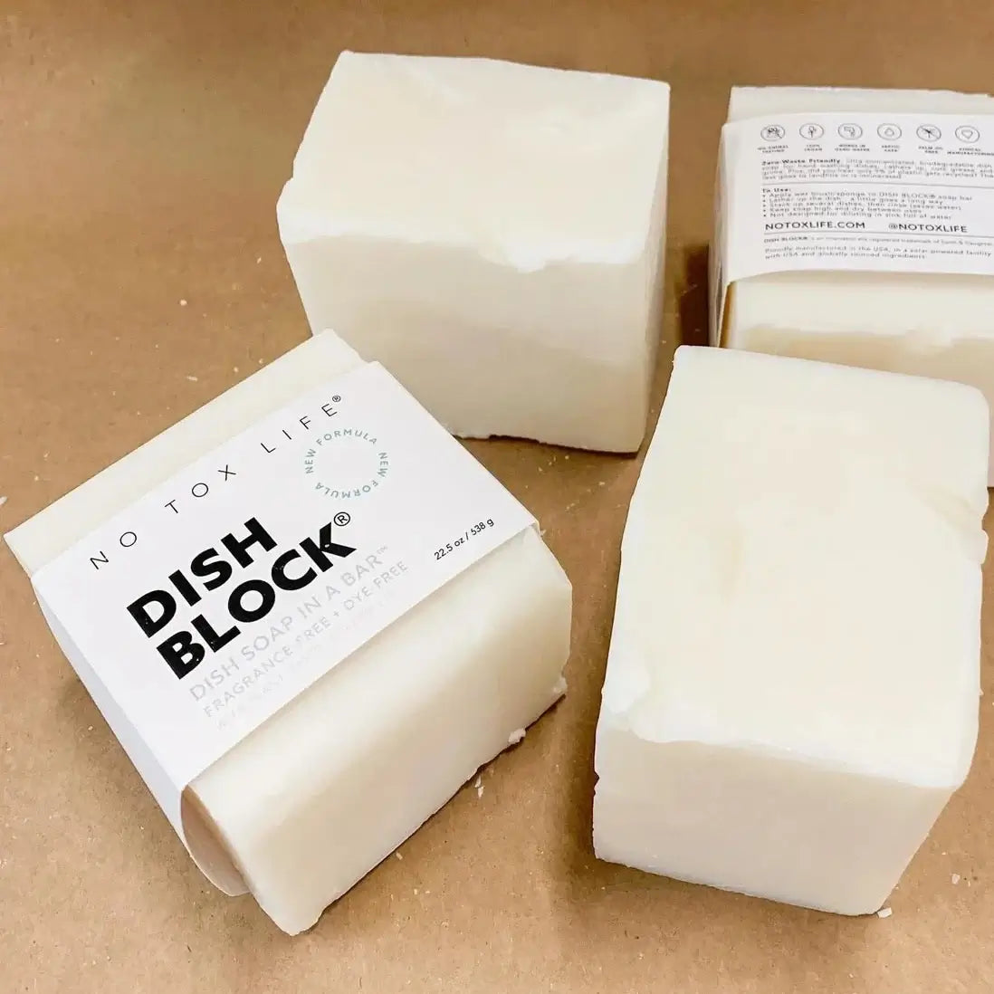 Dish Block® Solid Dish Soap – Imperfect Box No Tox Life