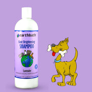 Dog Coat Brightening Shampoo Earthbath - Lavender 472ml