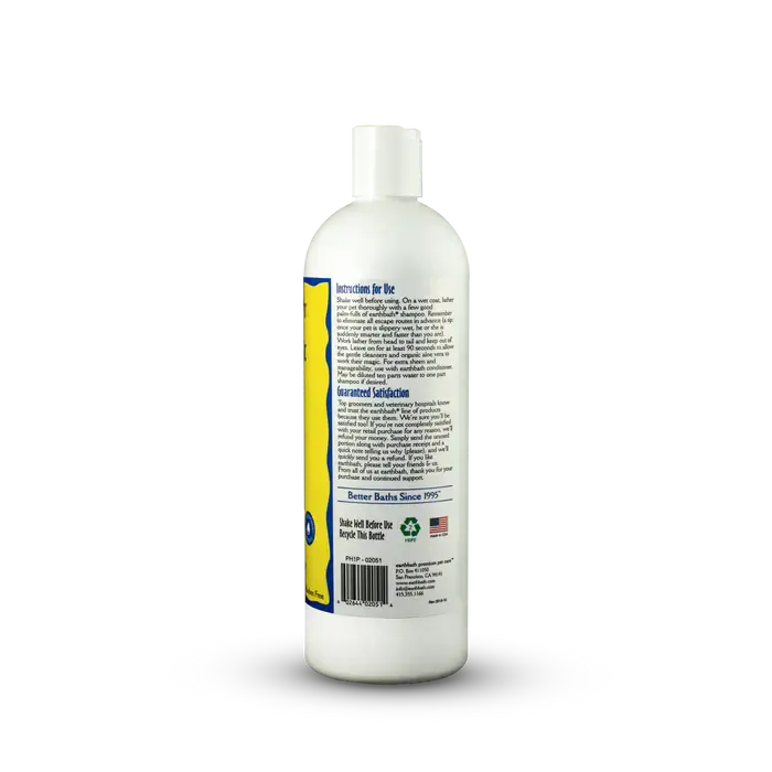 Dog Shampoo Earthbath - Hypo Allergenic 472ml