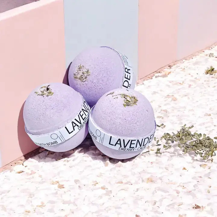 Dreamy and Calm Lavender Large Bath Bomb