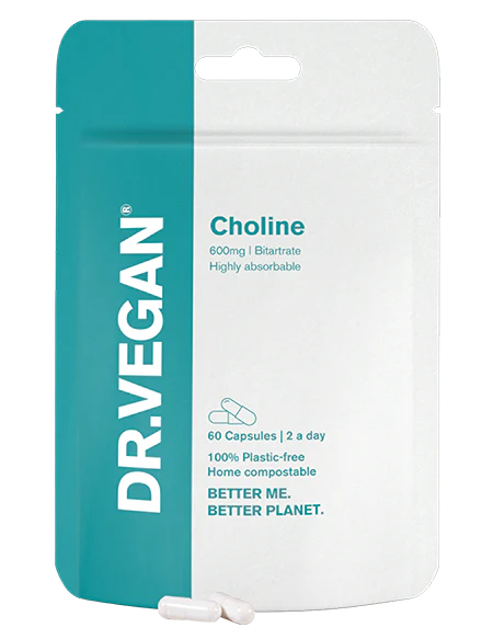 DR.VEGAN Choline, 60 Capsules