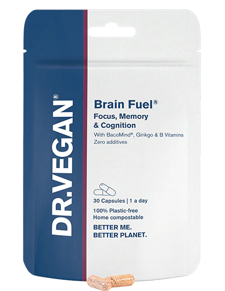 DR.VEGAN Brain Fuel, 30 Capsules