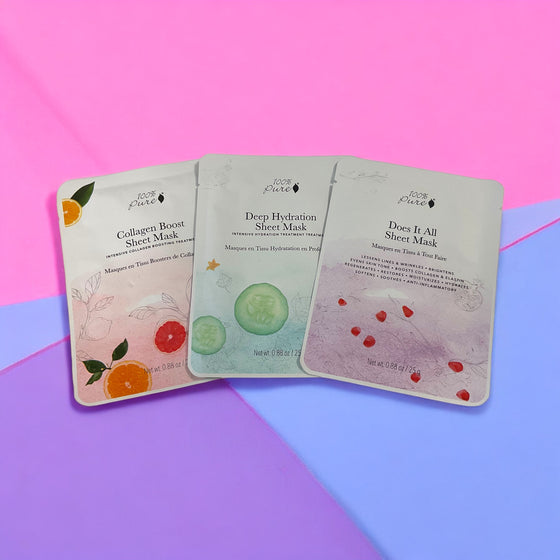 Sheet Mask Bundle-Live in the Light Naturally Ltd