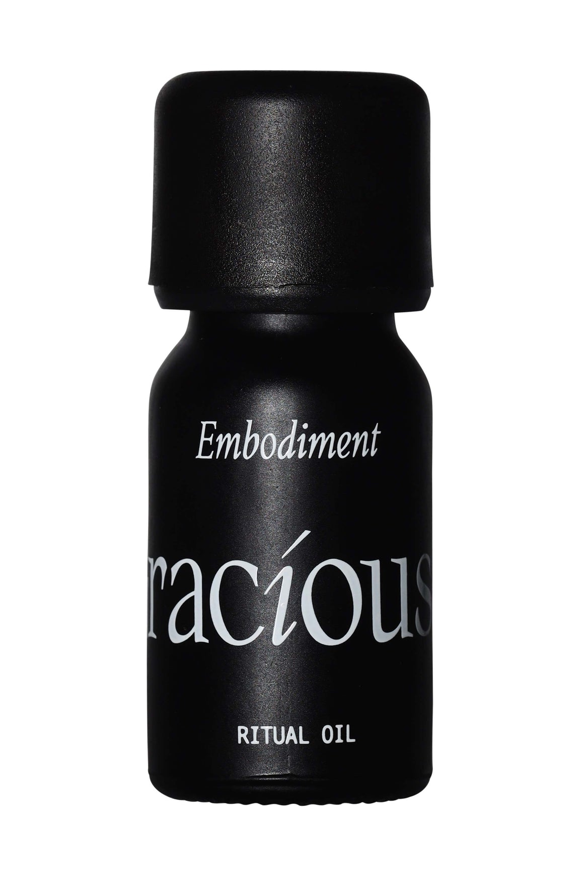 Embodiment Essential Oil Blend bottle, a ritual oil for grounding and uplifting aromatherapy experiences.