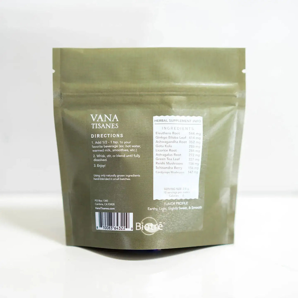 Energy Plant & Mushroom Powder For Endurance and Focus