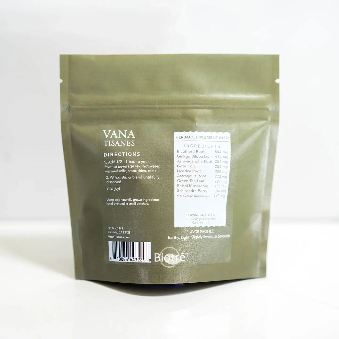 Energy Plant & Mushroom Powder For Endurance and Focus