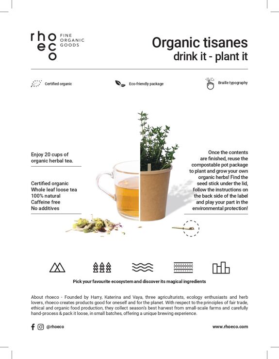 Drink it, Plant it - Organic Herbal Tea Blend: FOREST