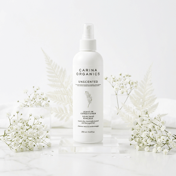 Unscented Leave-In Conditioner 250ml - Carina Organics