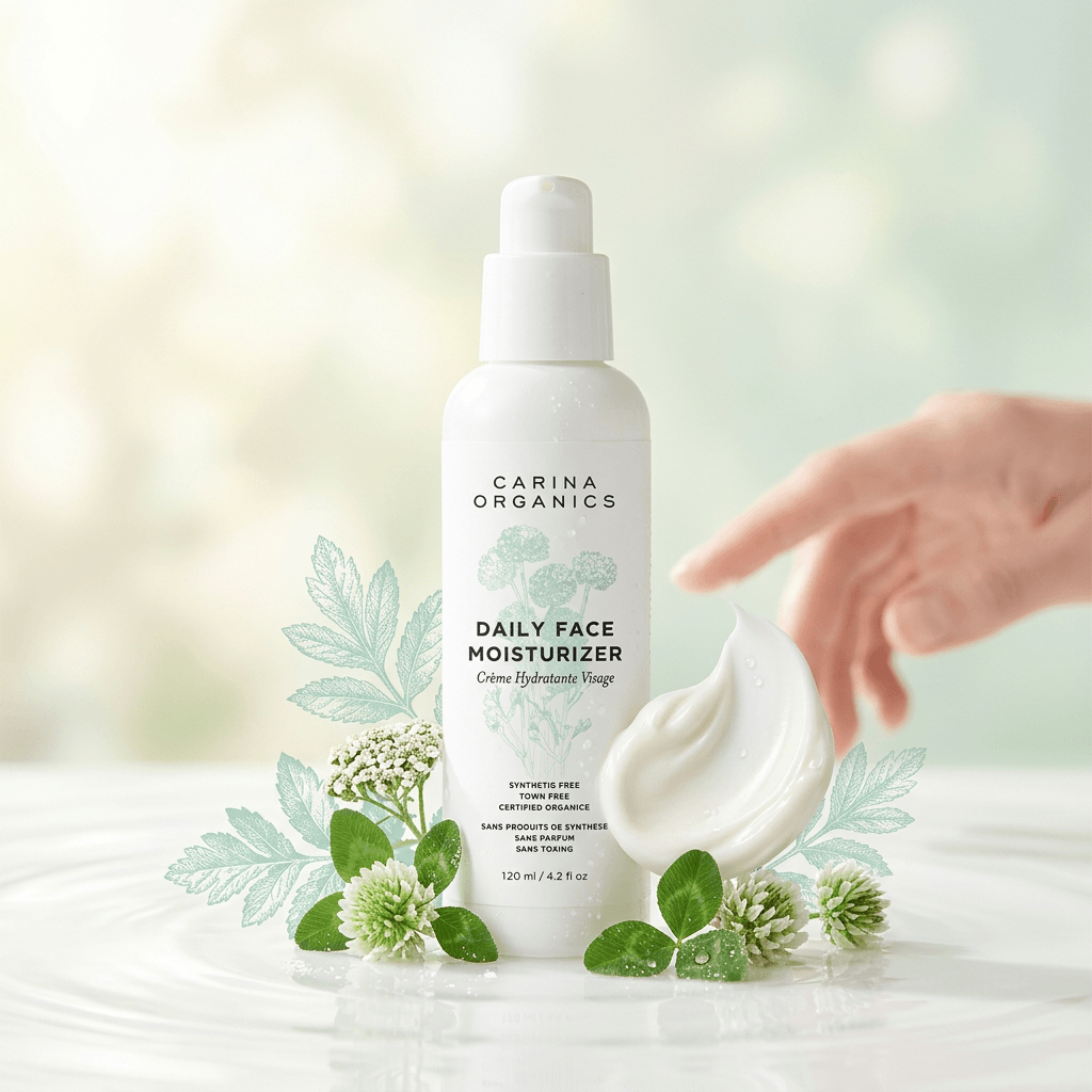 Daily Face Moisturiser 120ml - Carina Organics