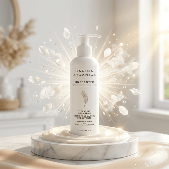 Unscented Hydrating Skin Cream 250ml - Carina Organics