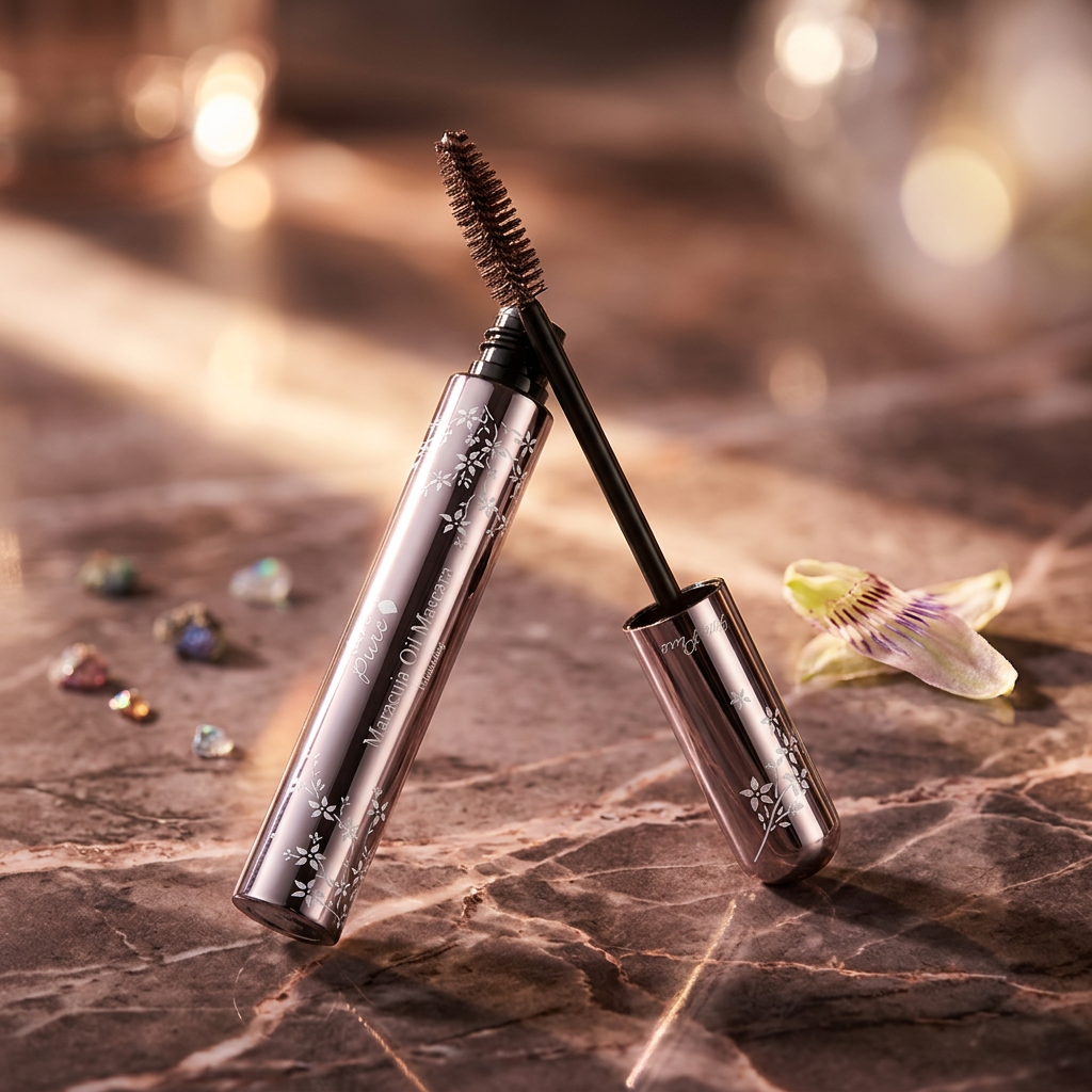 Maracuja Mascara Dark Chocolate – Volumizing Natural Mascara | 100% Pure Vegan Best Mascara