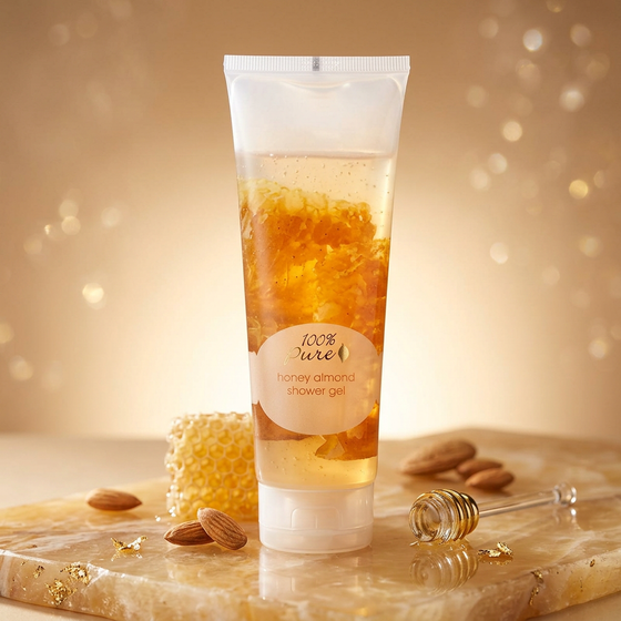 Honey Almond Shower Gel – 100% Pure