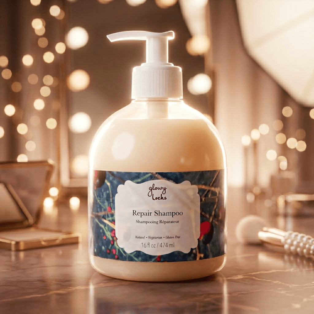Glossy Locks Repair Shampoo - 100% Pure