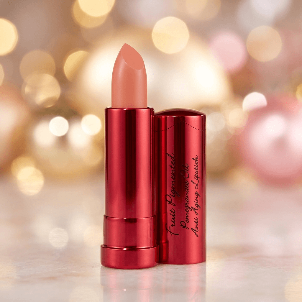 Peony Fruit Pigmented® Pomegranate Oil Anti-Aging Lipstick - 100% Pure