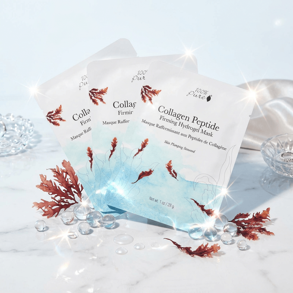 Collagen Peptide Firming Hydrogel Mask - 100% Pure