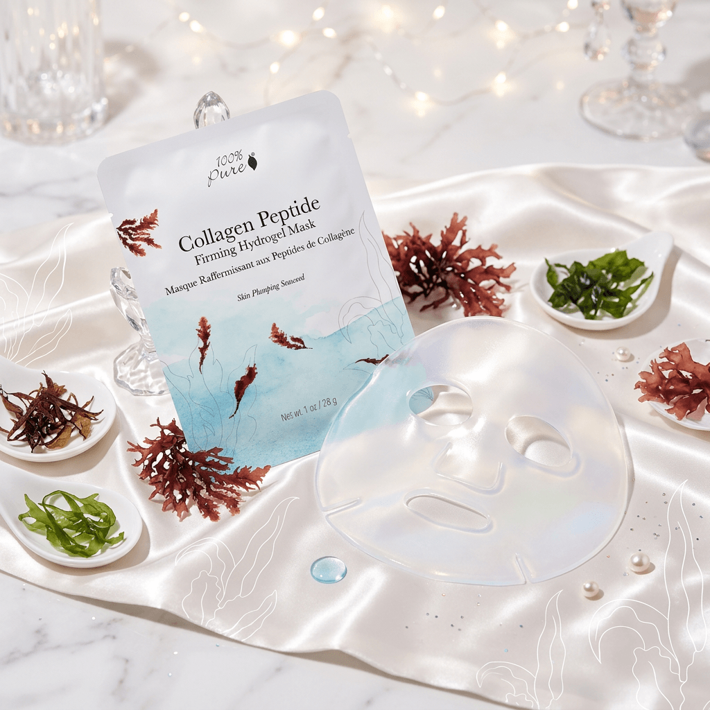 Collagen Peptide Firming Hydrogel Mask - 100% Pure