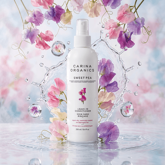 Sweet Pea Leave-In Conditioner 250ml - Carina Organics