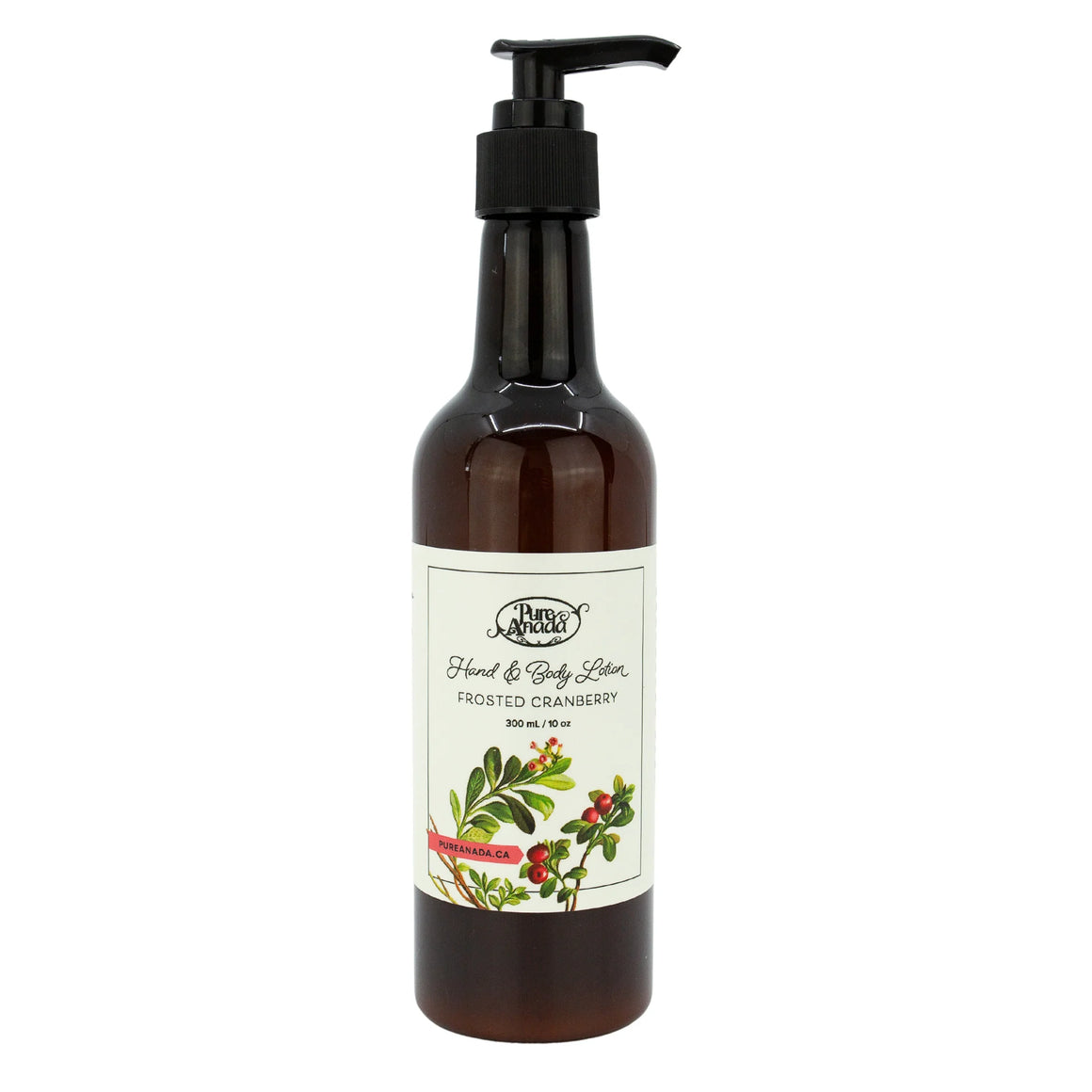 **NEW** Frosted Cranberry Natural Hand & Body Lotion  300ml - Pure Anada