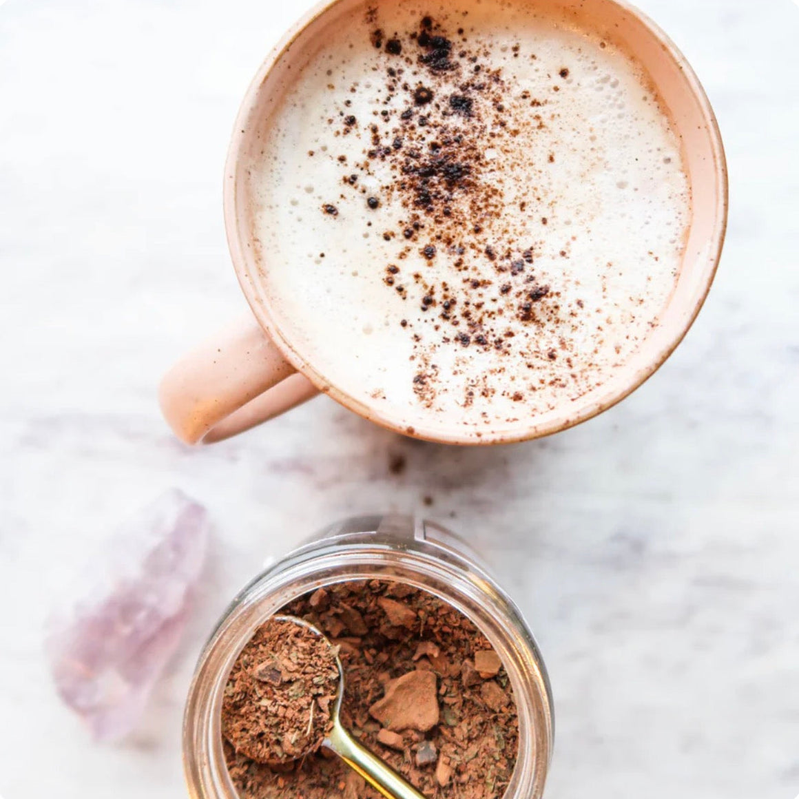 Mint Cacao Bliss – Superfood Tea (70g) | Lake & Oak